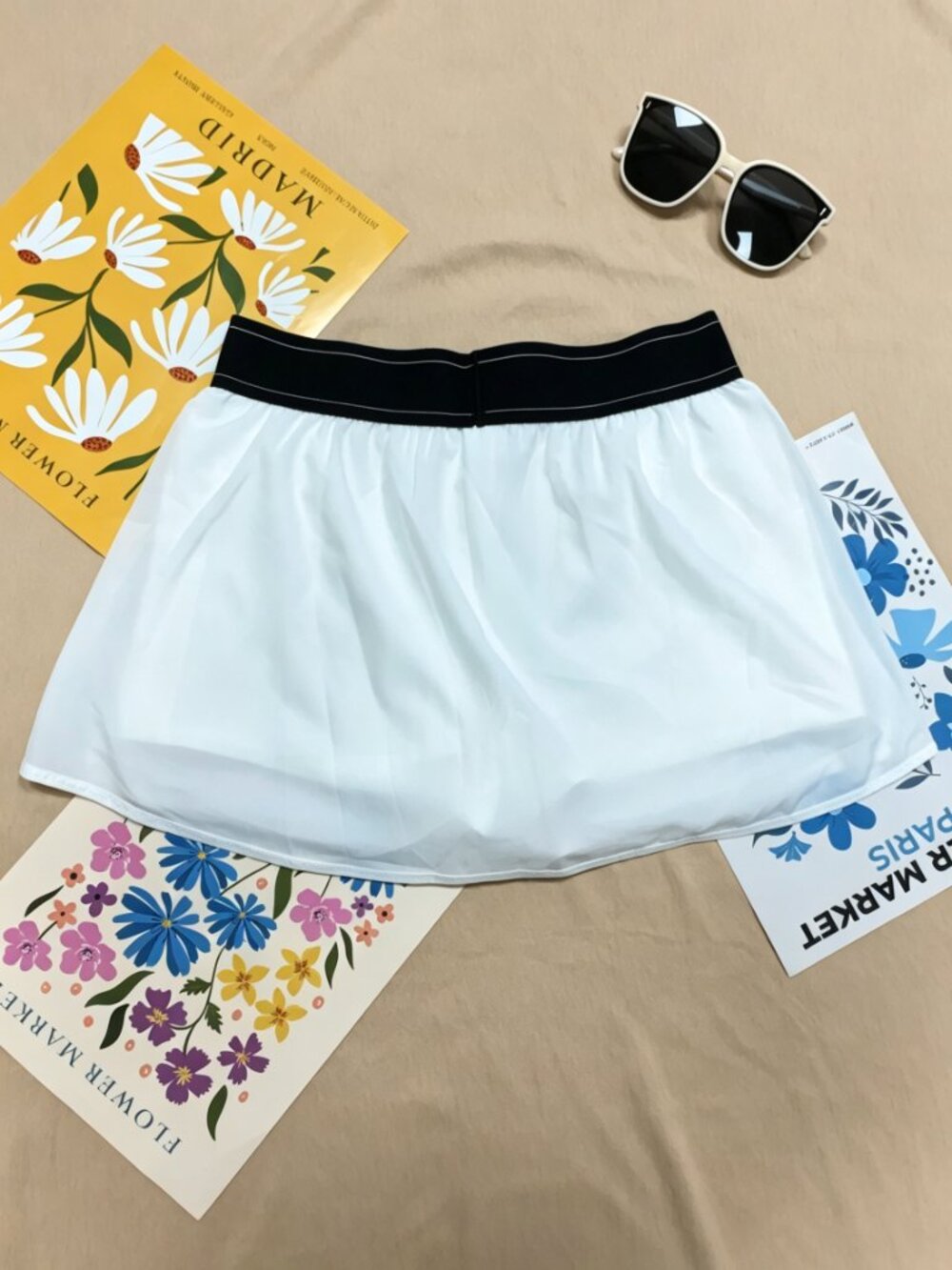 NWT☀️ALO Yoga Match Point Tennis Skirt🤍White - Picture 3 of 11